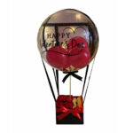 Bubble Balloon in Roses + Chocolate Box & Card