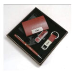 Gift Set: Card Holder, Executive pen, Flash Disk & Card Holder