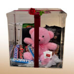 Gift Box: (Tedddy Bear, Necklace, Snacks & Card)