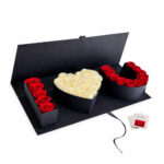 I Love U Pure Rose Box & Card - Image 2