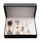Luxury Jewelry Gift Set (Necklace, Bracelet, ring & Watch) - Image 3