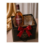Luxury Whisky Gift Bag – Grant’s Scotch with Glass Tumbler Set