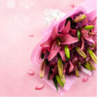 Pink Lily Bouquet – Fresh Flower Gift