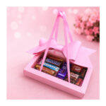Luxury Assorted Chocolate Gift Box with Ribbon Handle